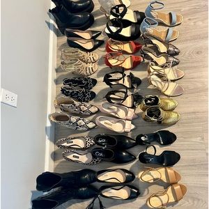 Selling 20 pairs of my designers heels . Most of the NEW💕Check my closet